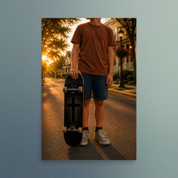 Ride in Motion - Christian Devotional Art Print - Rectangle/Landscape