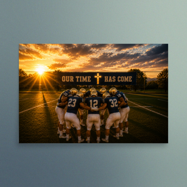 Our Time Has Come - United in Faith - Christian Devotional Art Print - Rectangle/Landscape