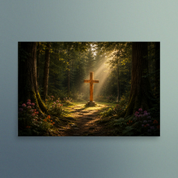 The Path To Grace - Christian Devotional Art Print - Rectangle/Landscape
