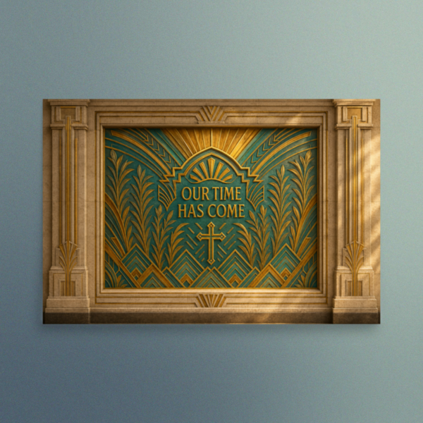 Our Time Has Come - The House of Hope - Christian Devotional Art Print - Rectangle/Landscape