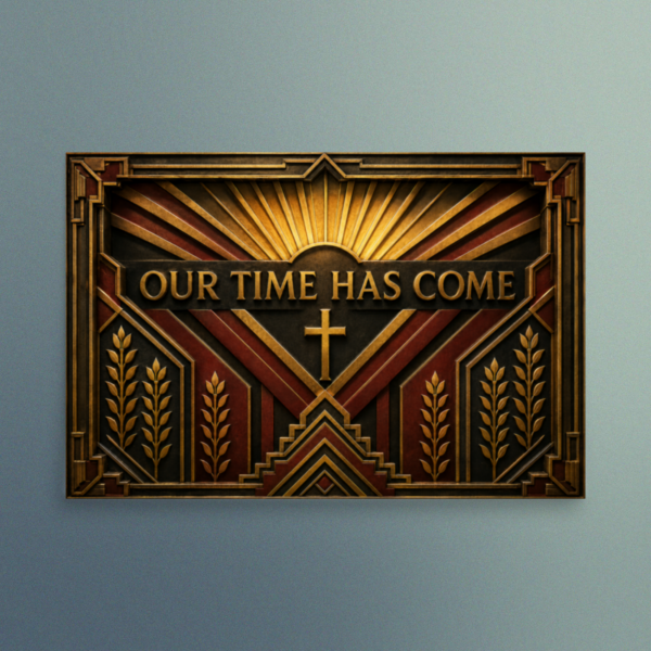 Our Time Has Come - The Dawn of Hope - Christian Devotional Art Print - Rectangle/Landscape