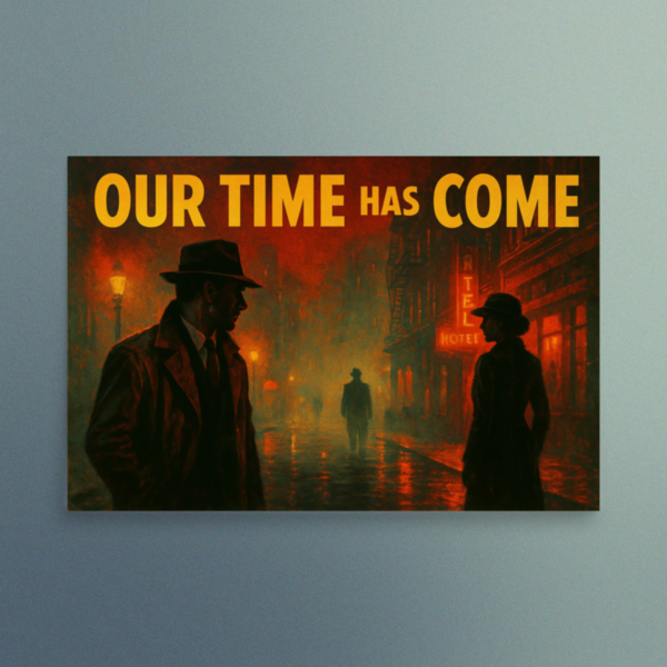 Our Time Has Come - The Crossroads of Faith - Christian Devotional Art Print - Rectangle/Landscape