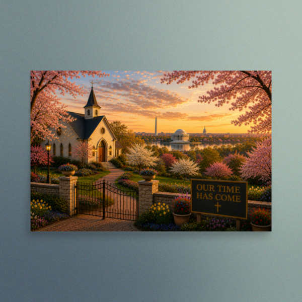 Our Time Has Come - Washington D.C. - Christian Devotional Art Print - Rectangle/Landscape