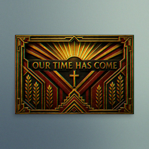 Our Time Has Come - 3D The Dawn of Hope - Christian Devotional Art Print - Rectangle/Landscape