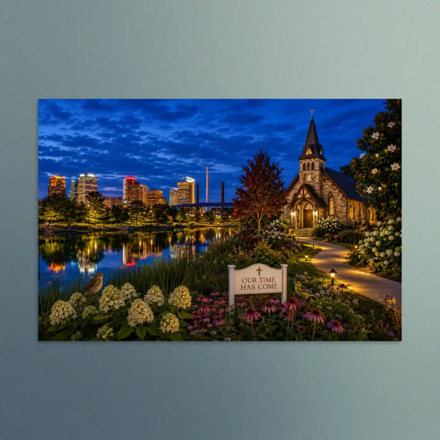 Our Time Has Come - Alabama - Christian Devotional Art Print - Rectangle