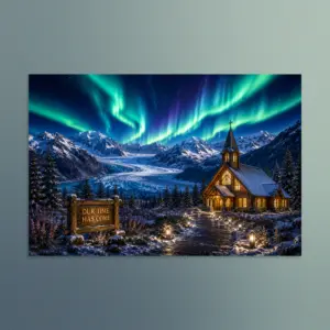 Our Time Has Come - Alaska - Christian Devotional Art Print - Rectangle/Landscape