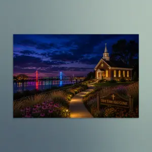 Our Time Has Come - Iowa - Christian Devotional Art Print - Rectangle/Landscape