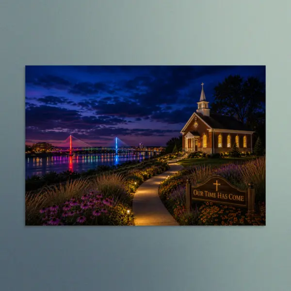 Our Time Has Come - Iowa - Christian Devotional Art Print - Rectangle/Landscape
