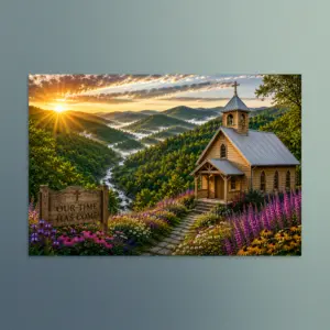 Our Time Has Come - Kentucky - Christian Devotional Art Print - Rectangle/Landscape