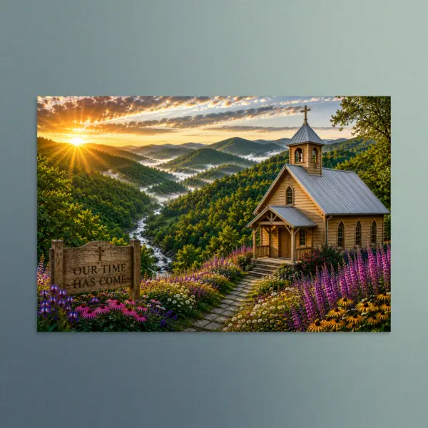 Our Time Has Come - Kentucky - Christian Devotional Art Print - Rectangle/Landscape
