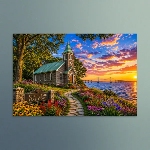 Our Time Has Come - Maryland - Christian Devotional Art Print - Rectangle/Landscape