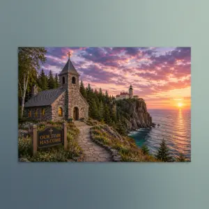 Our Time Has Come - Minnesota - Christian Devotional Art Print - Rectangle/Landscape