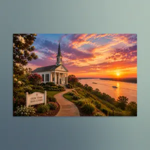 Our Time Has Come - Mississippi - Christian Devotional Art Print - Rectangle/Landscape