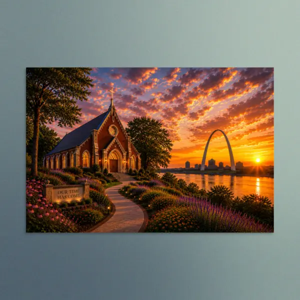 Our Time Has Come - Missouri - Christian Devotional Art Print - Rectangle/Landscape