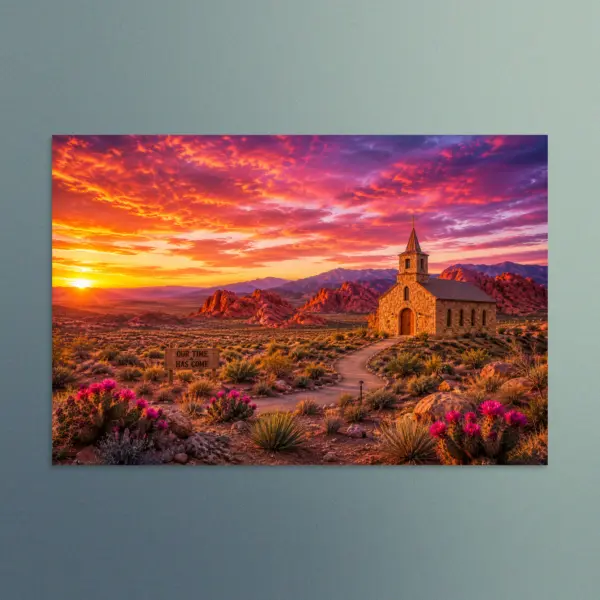 Our Time Has Come - Nevada - Christian Devotional Art Print - Rectangle/Landscape