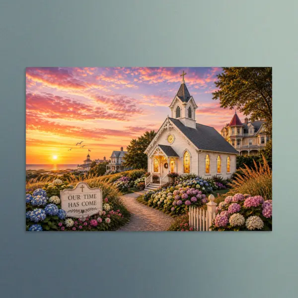 Our Time Has Come - New Jersey - Christian Devotional Art Print - Rectangle/Landscape