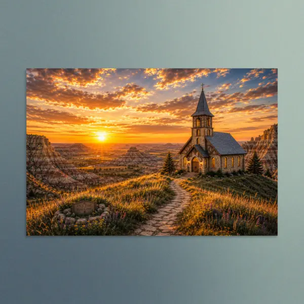 Our Time Has Come - North Dakota - Christian Devotional Art Print - Rectangle/Landscape