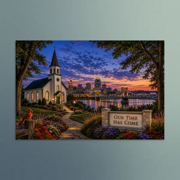 Our Time Has Come - Ohio - Christian Devotional Art Print - Rectangle/Landscape