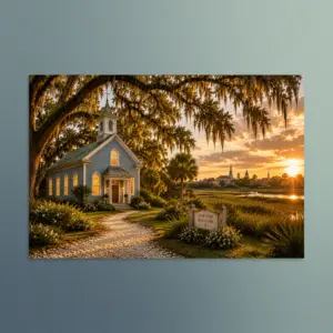 Our Time Has Come - South Carolina - Christian Devotional Art Print - Rectangle/Landscape