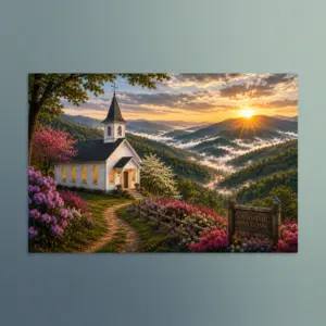 Our Time Has Come - Tennessee - Christian Devotional Art Print - Rectangle/Landscape