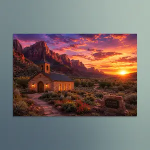 Our Time Has Come - Utah - Christian Devotional Art Print - Rectangle/Landscape