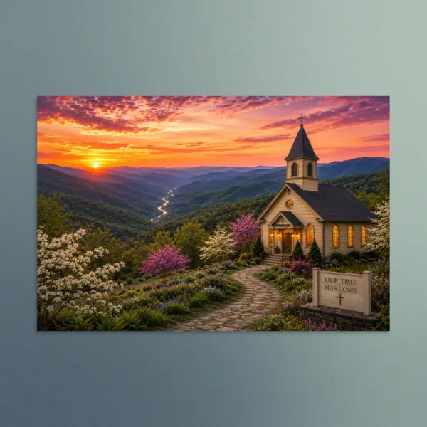 Our Time Has Come - Virginia - Christian Devotional Art Print - Rectangle/Landscape