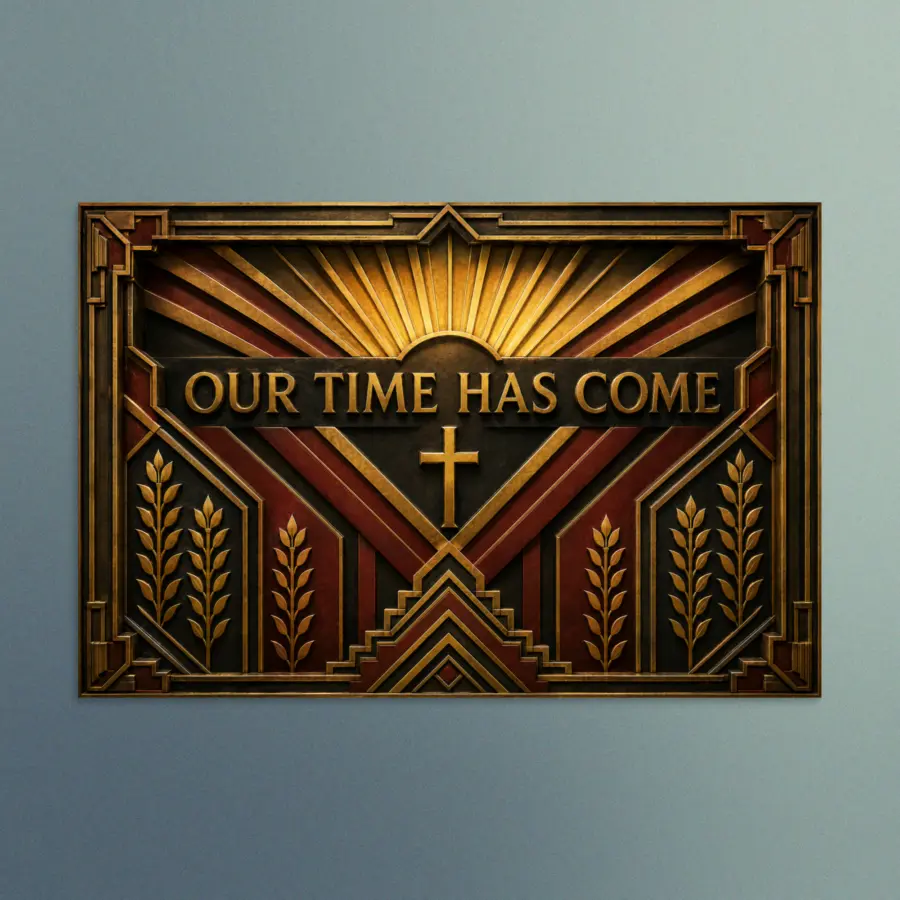 Our Time Has Come - The Dawn of Hope - Christian Devotional Art Print - Rectangle/Landscape