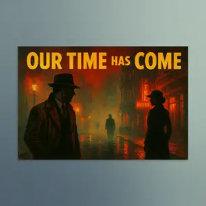 Our Time Has Come - The Crossroads of Faith - Christian Devotional Art Print - Rectangle/Landscape