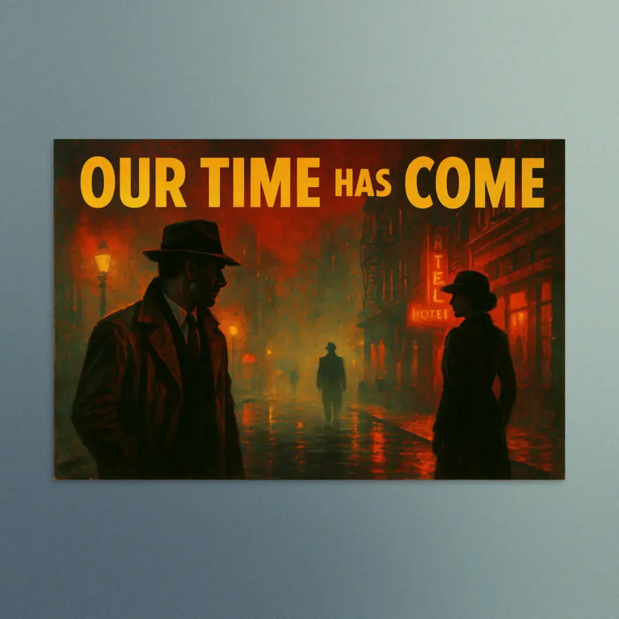 Our Time Has Come - The Crossroads of Faith - Christian Devotional Art Print - Rectangle/Landscape