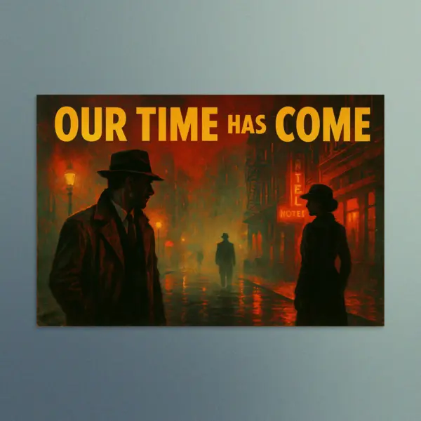 Our Time Has Come - The Crossroads of Faith - Devotional Art Print - Rectangle/Landscape