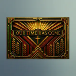 Our Time Has Come - 3D The Dawn of Hope - Christian Devotional Art Print - Rectangle/Landscape