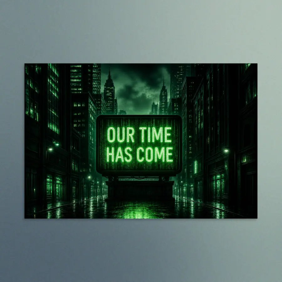 Our Time Has Come - The Awakening - Christian Devotional Art Print - Rectangle/Landscape